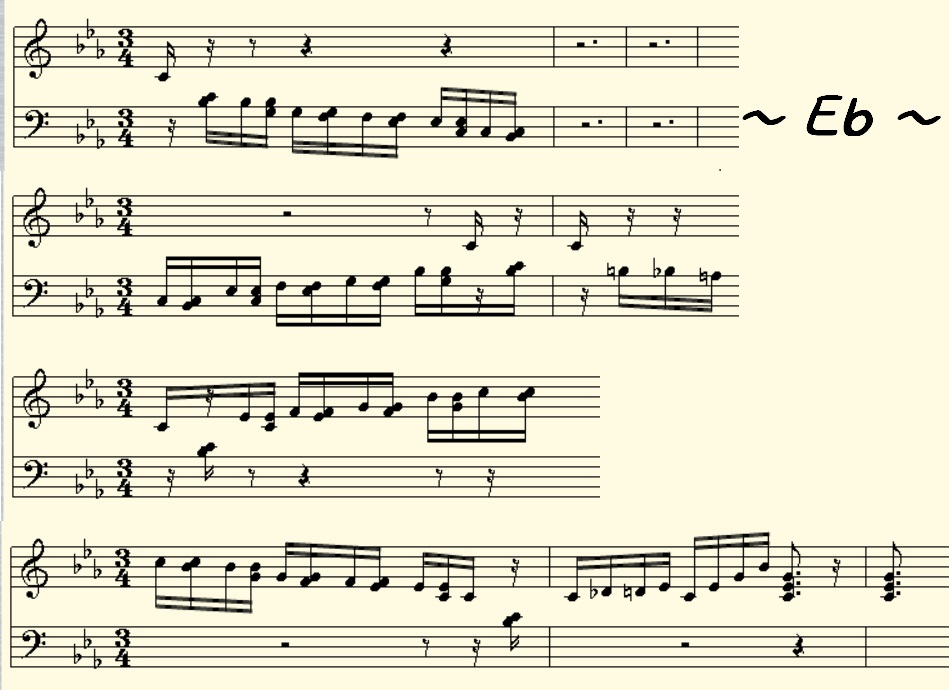 Eb Minor Spider Riff